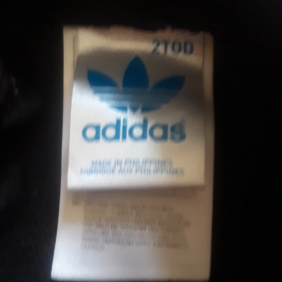 Adidas 2T black and pink stripes jumpsuit no offer - Picture 2 of 16